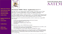 Desktop Screenshot of maxmidi.com
